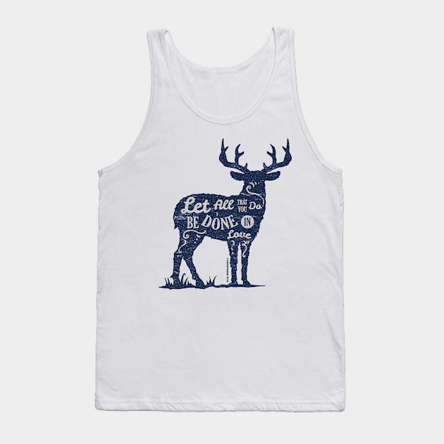 let all be done Tank Top by FUNNY LIFE